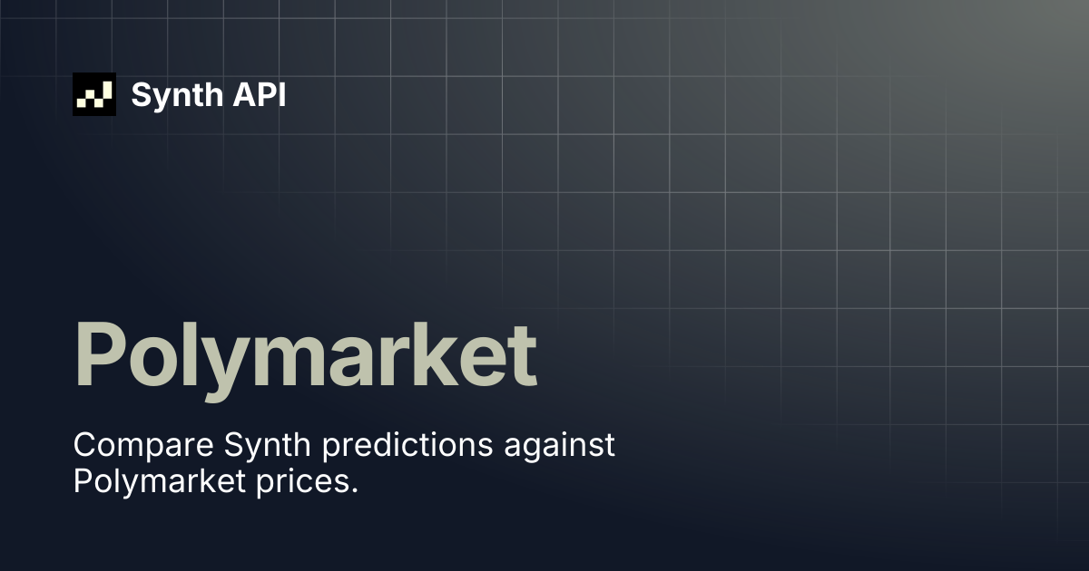 Polymarket | Synth API